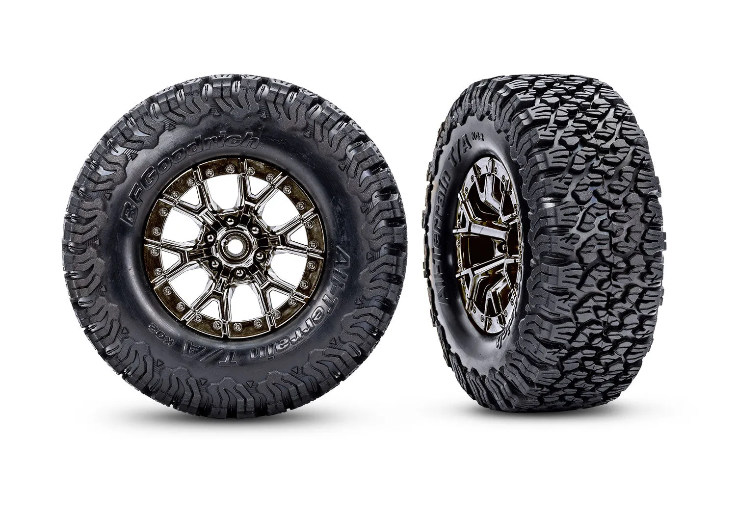 101076-4 Black Ford Raptor R: 4X4 VXL 1/10