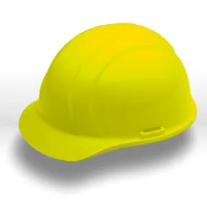 19362 ERB Safety Americana Safety Helmets,Hard hat,Slotted,standard,Polyethylene,Yellow