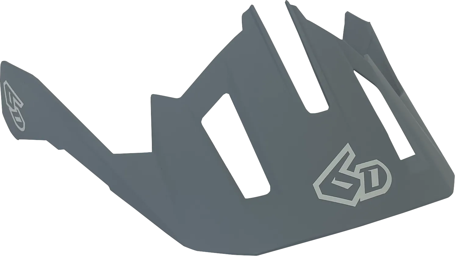 6D ATB-2T Visor - Ascent - Gray - XS/S 77-0122