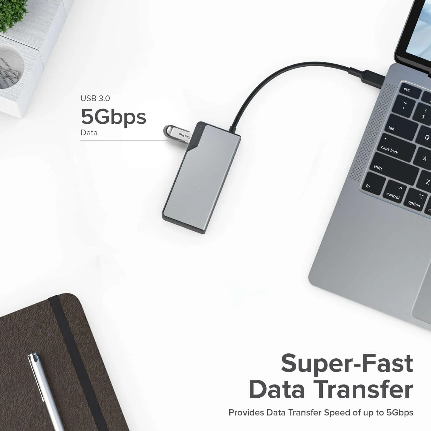 ALOGIC USB-C Fusion SWIFT 4-in-1 Hub