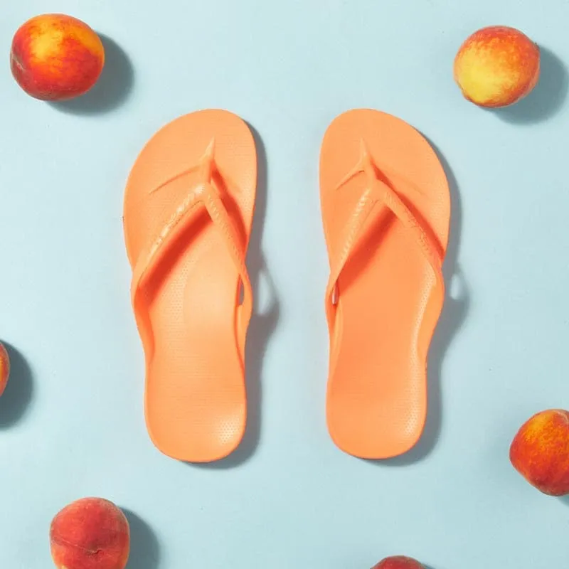 Archies Peach Arch Support Thongs