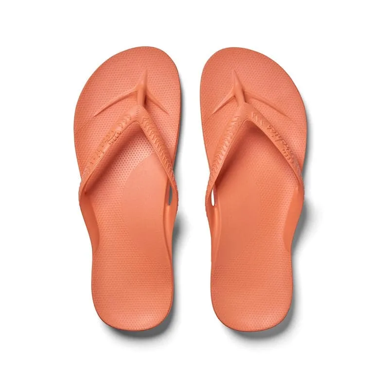 Archies Peach Arch Support Thongs