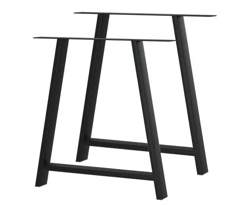 Artiss Set of 2 Table Legs Coffee Dining Table Legs DIY Metal Leg 72X50cm