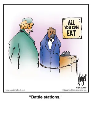 Battle stations.
