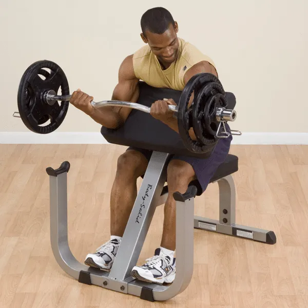 Body-Solid GPCB329 Preacher Curl Bench