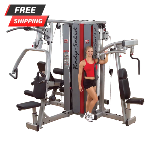 Body Solid Pro Dual Modular Gym DGYM 4-STACK Multigym