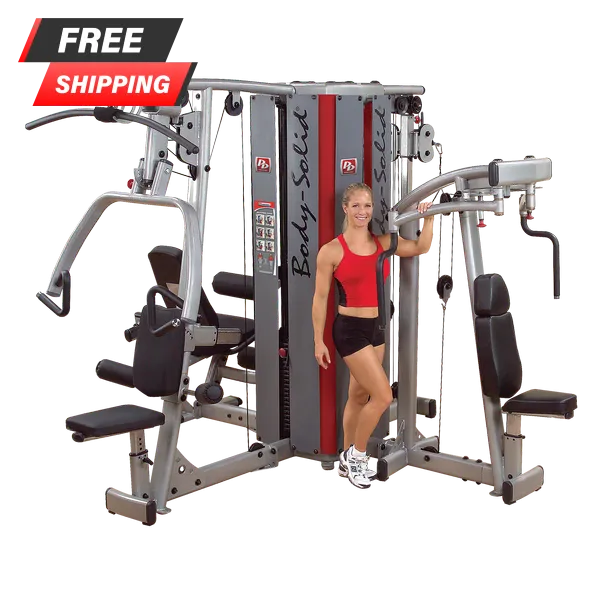 Body Solid Pro Dual Modular Gym DGYM 4-STACK Multigym