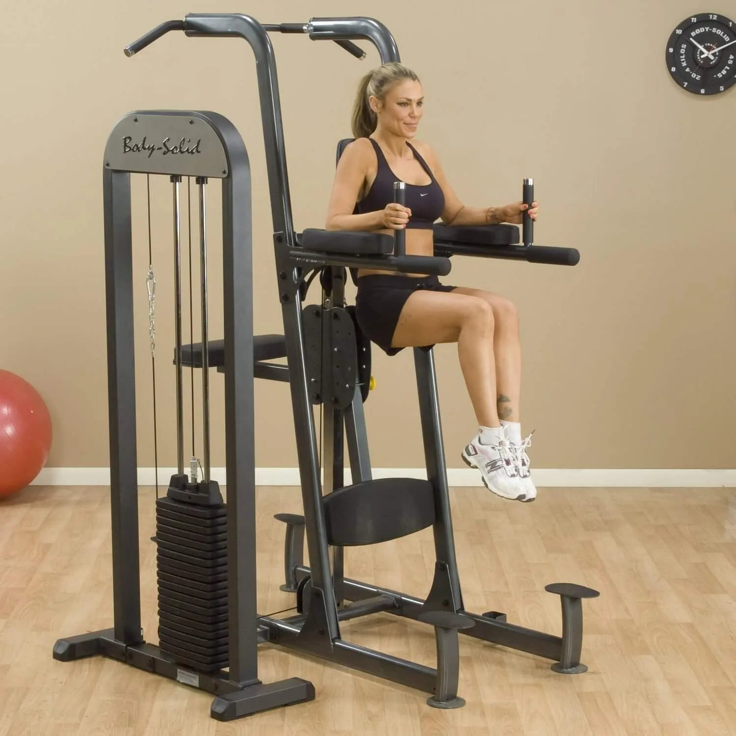Body-Solid Pro Select Weight Assisted Chin-Dip Machine FCD-STK