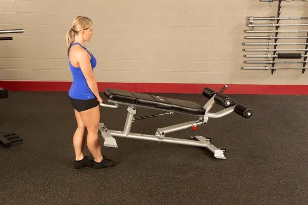 Body-Solid SAB500 ProClub Line Adj. Ab Bench
