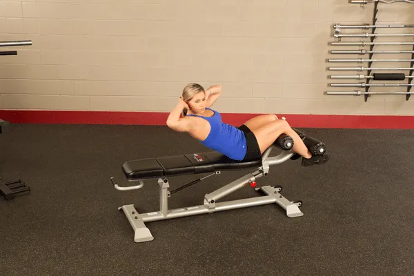 Body-Solid SAB500 ProClub Line Adj. Ab Bench