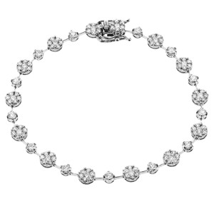 Bracelet in 18k Gold with Diamonds