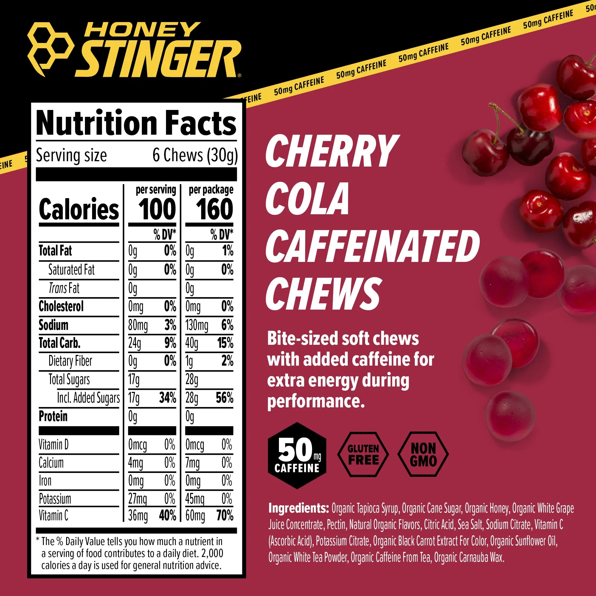 Caffeinated Chew Variety Pack of 12