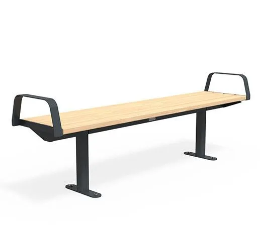 Citi Elements Powder Coated and Softwood Timber Bench