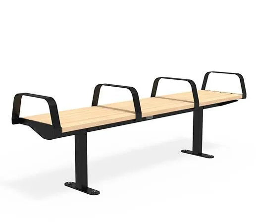 Citi Elements Powder Coated and Softwood Timber Bench