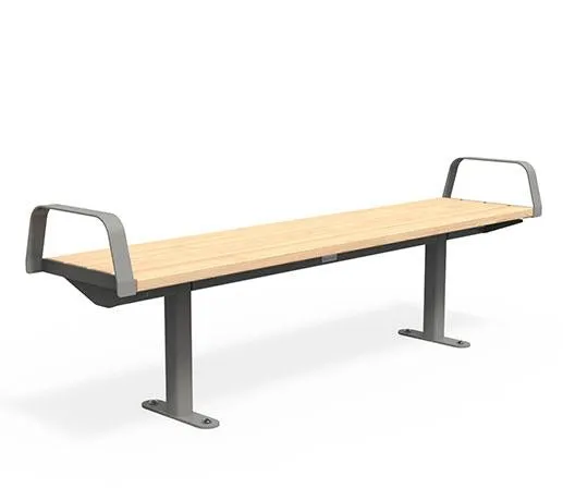 Citi Elements Powder Coated and Softwood Timber Bench