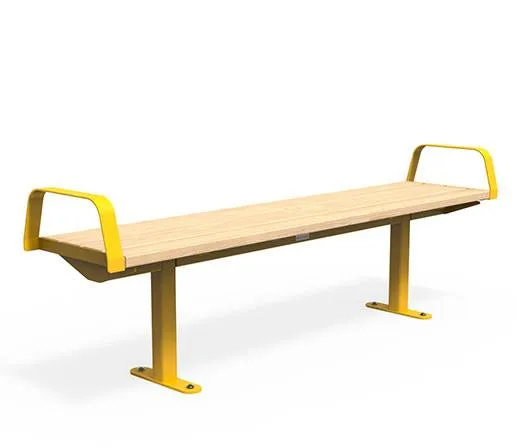 Citi Elements Powder Coated and Softwood Timber Bench