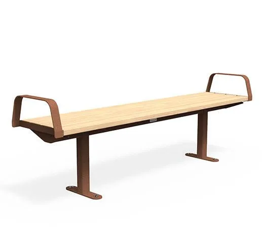Citi Elements Powder Coated and Softwood Timber Bench