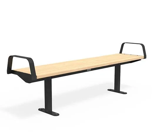 Citi Elements Powder Coated and Softwood Timber Bench