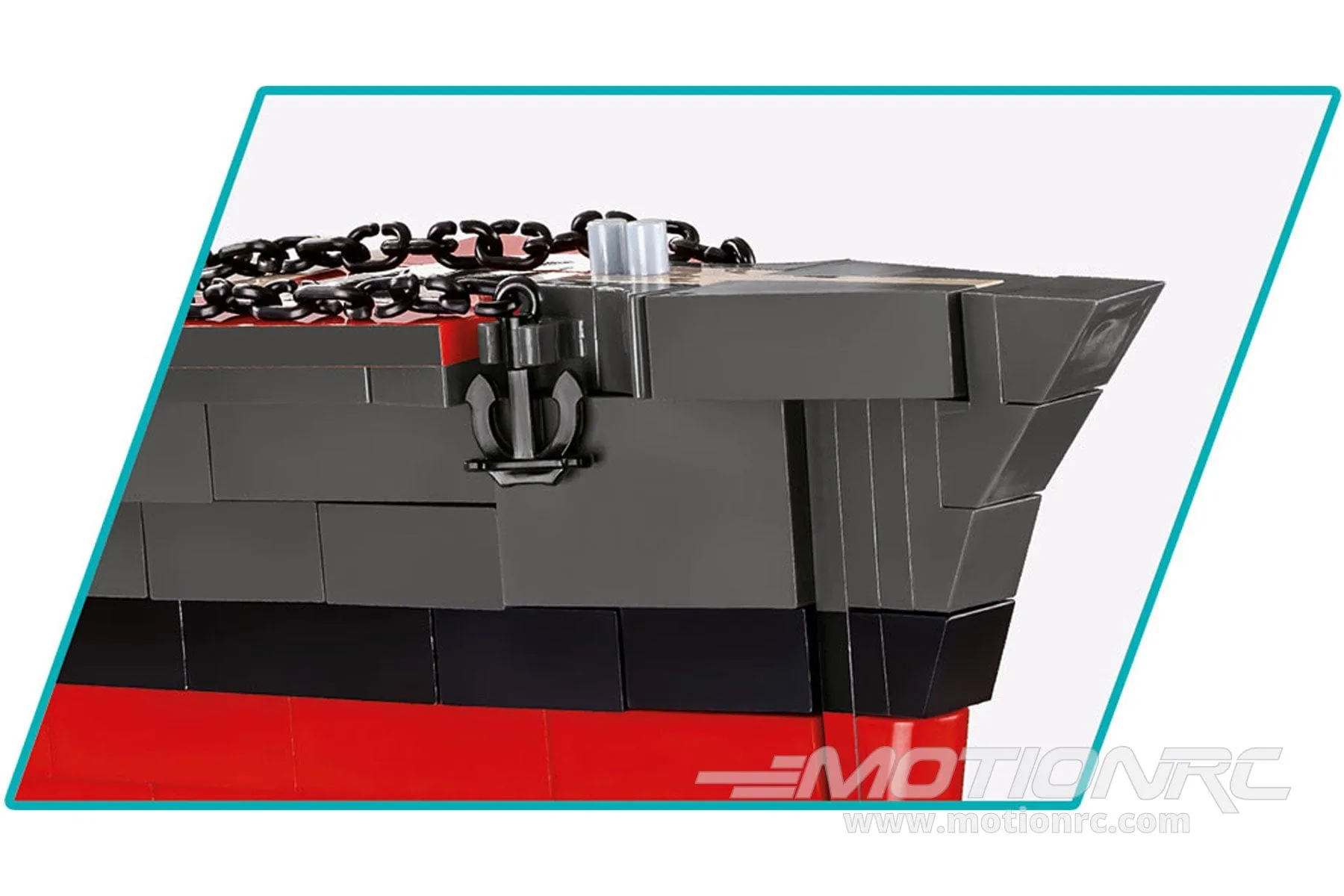COBI Bismarck Battleship 1:300 Scale Building Block Set