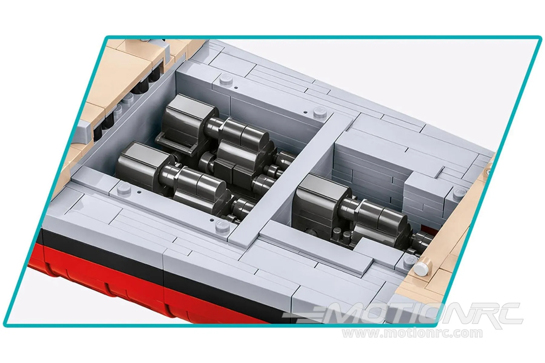 COBI Executive Edition German Battleship Bismarck 1:300 Scale Building Block Set