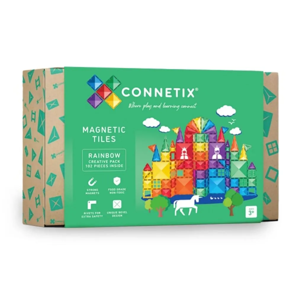 Connetix Rainbow Creative Pack - 102pc