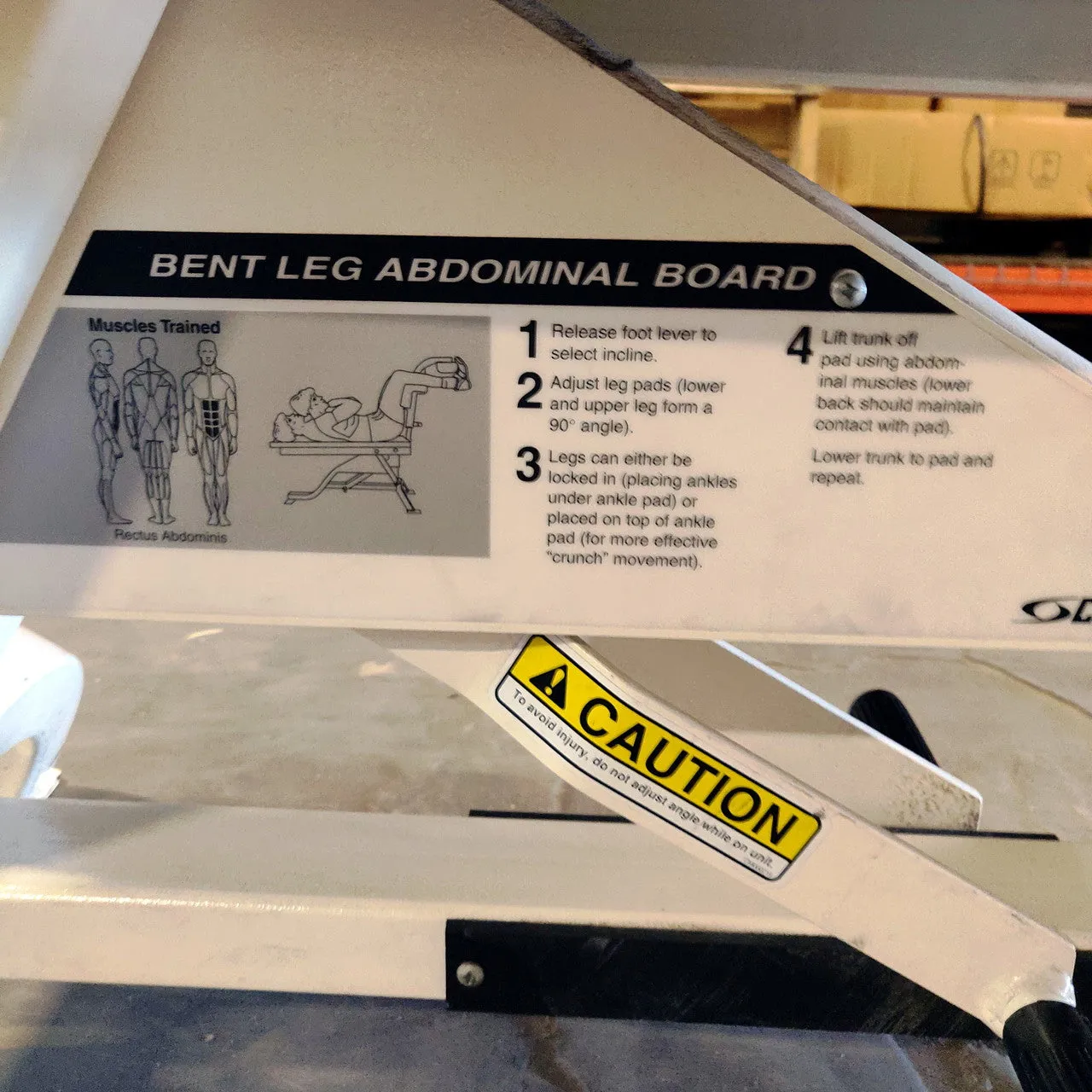 Cybex Adjustable Ab Decline Bench