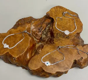 CZ Adjustable Bracelet