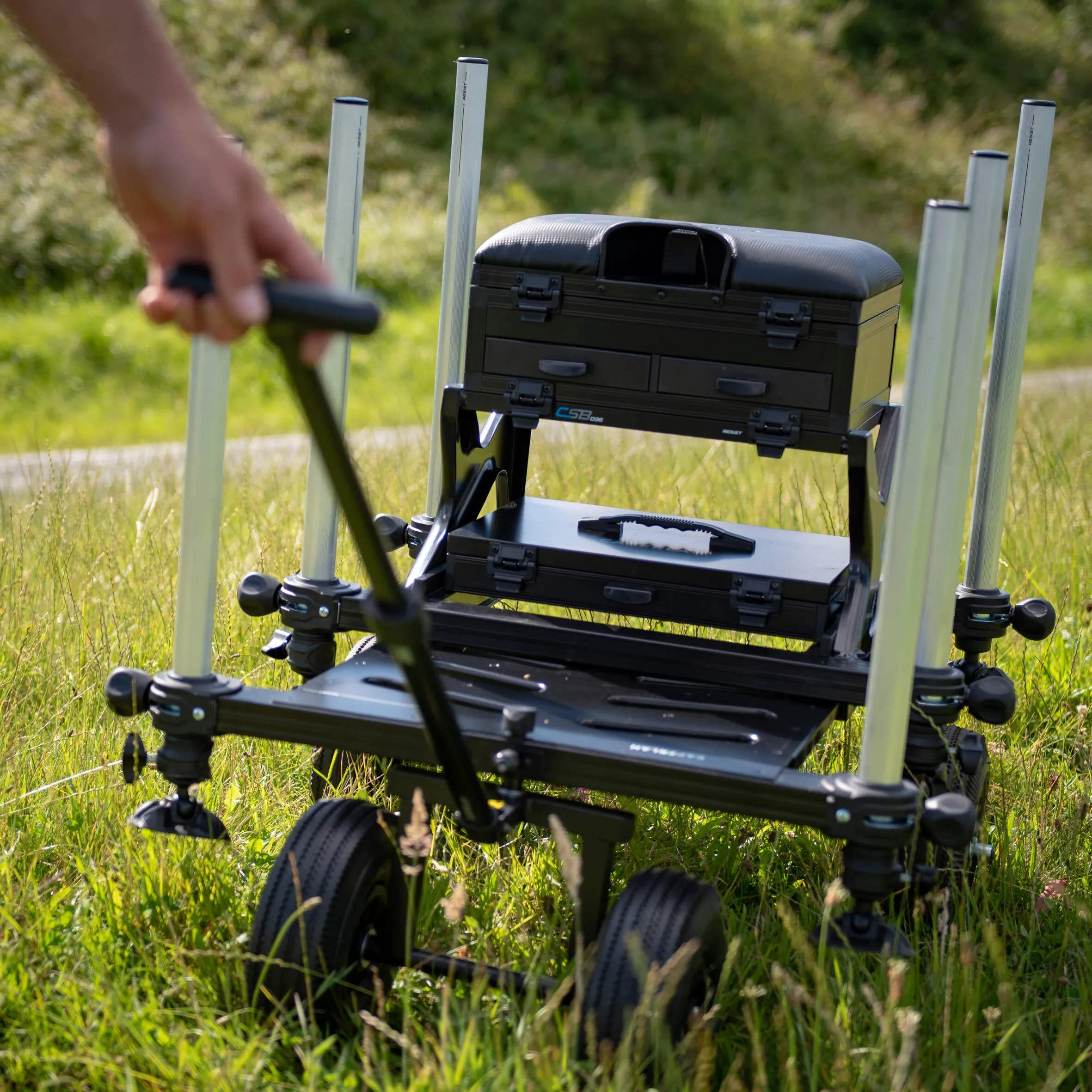 Front drive trolley for fishing station CSB D25 and D36 CAPERLAN