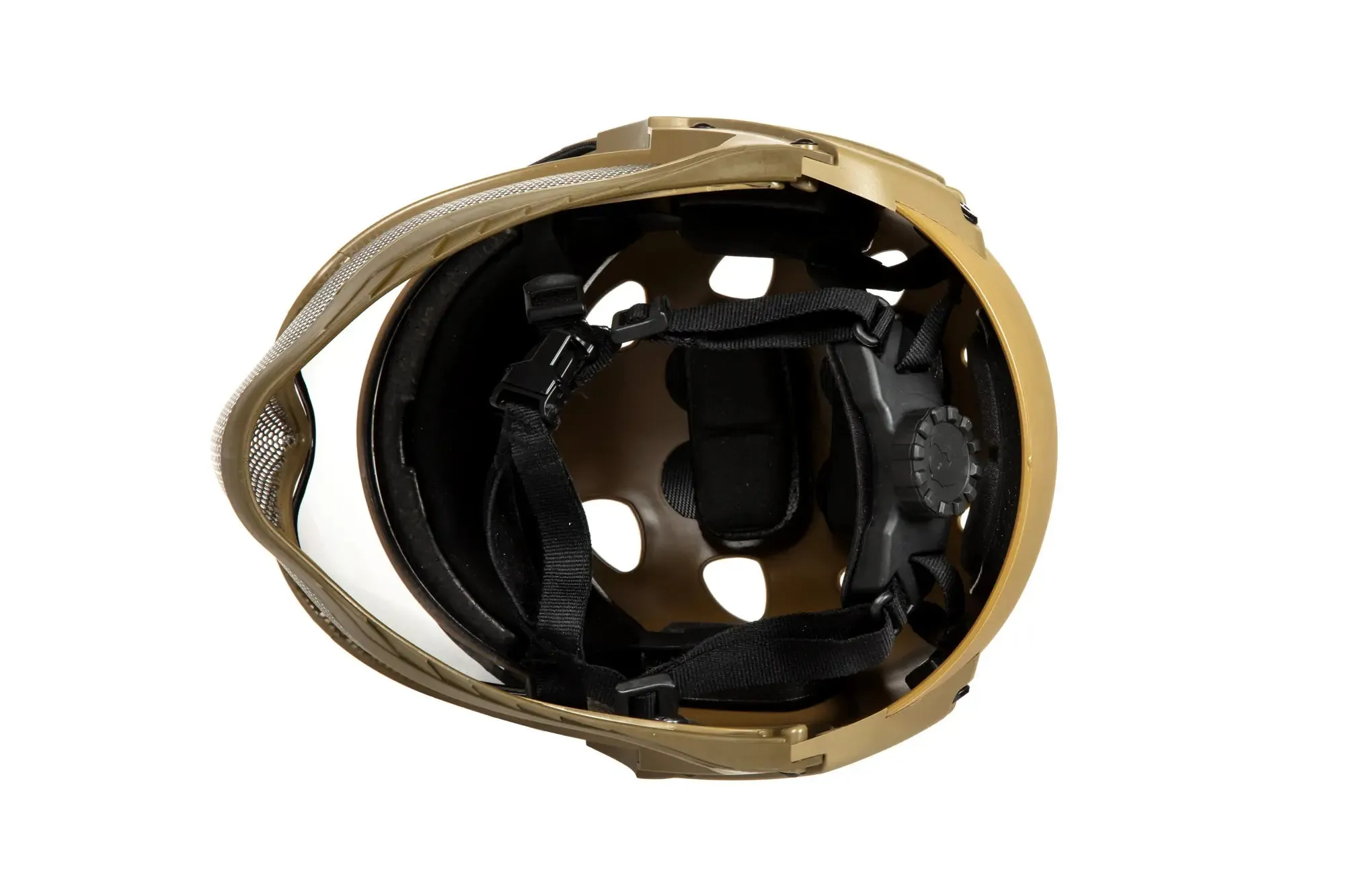Full Face First Helmet -Tan