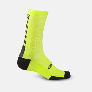 Giro HRc  Merino Wool Socks - Bright Lime/Black - Size S