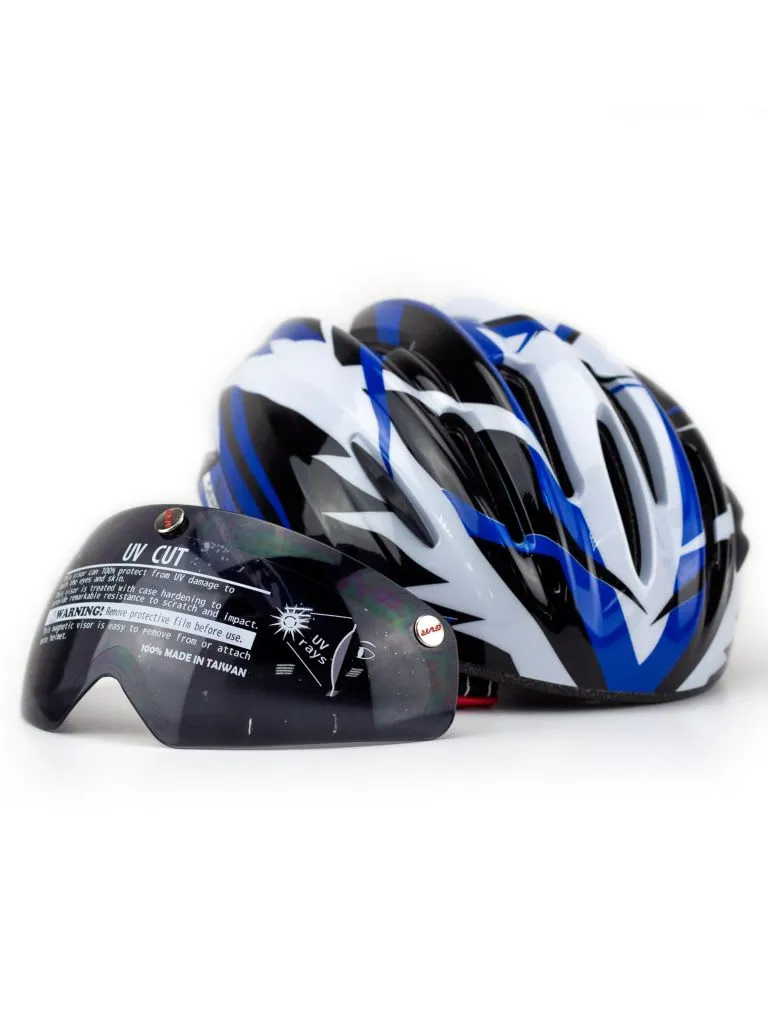 GVR 203V Jump Adult Helmet - Blue