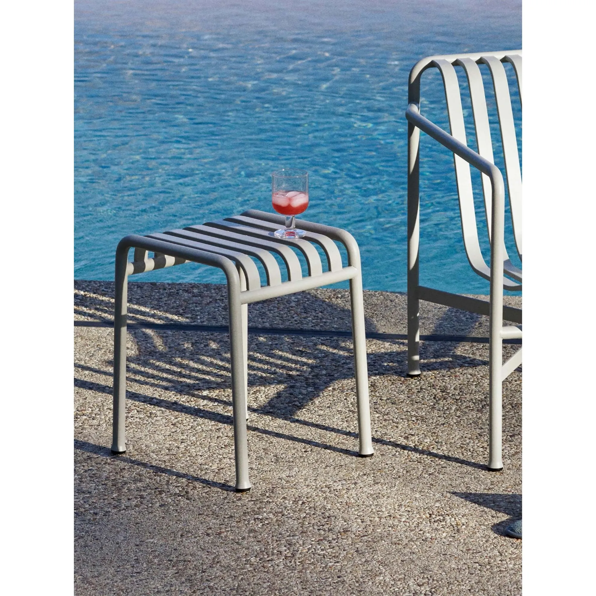 Hay Palissade stool, sky grey