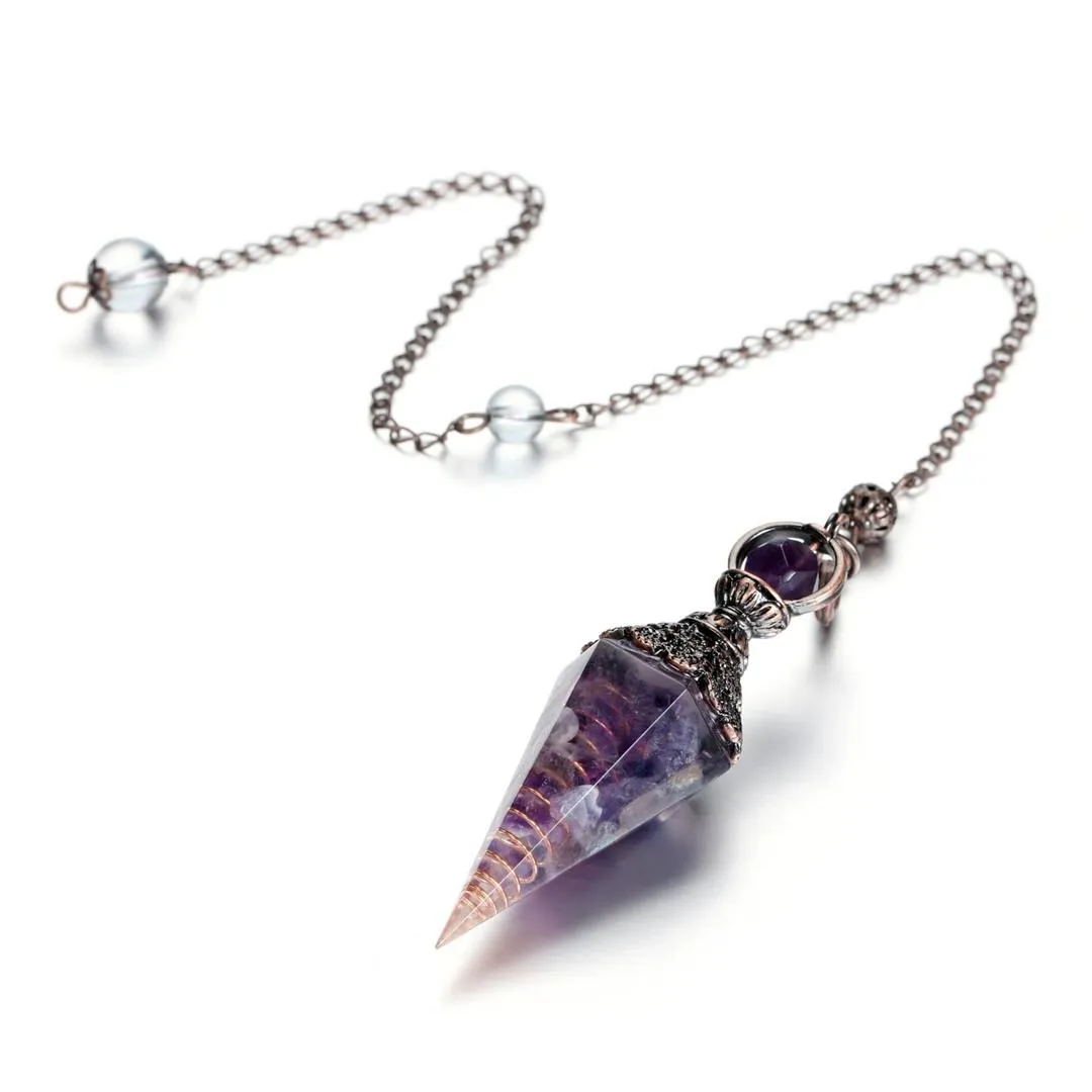 Healing Crystal Pendulums for Dowsing Divination | Jovivi