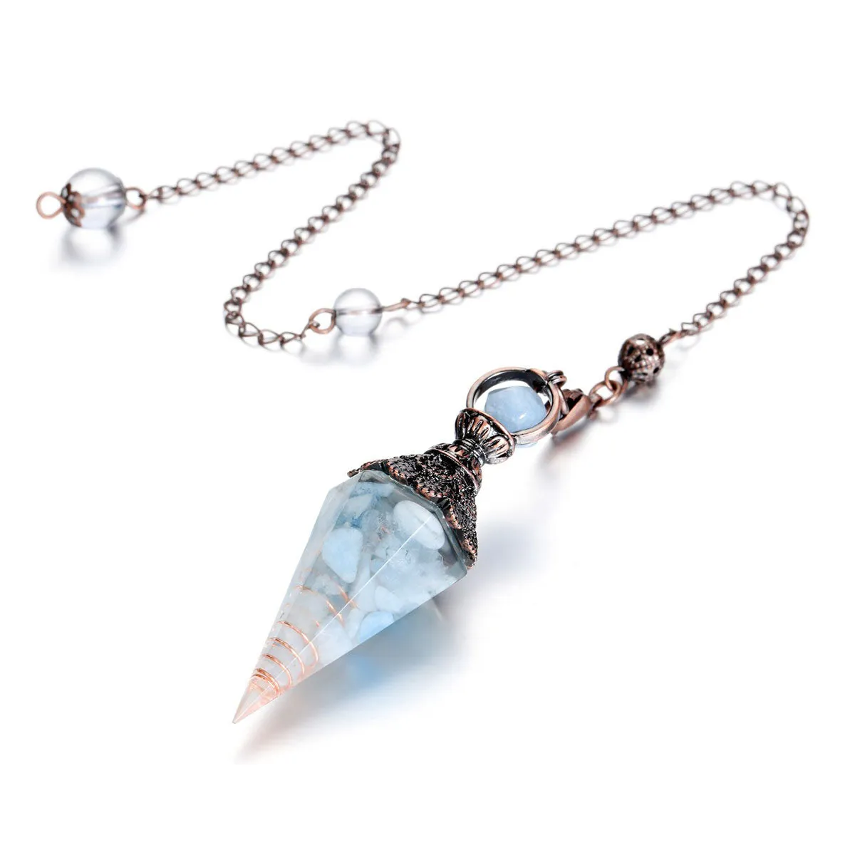 Healing Crystal Pendulums for Dowsing Divination | Jovivi
