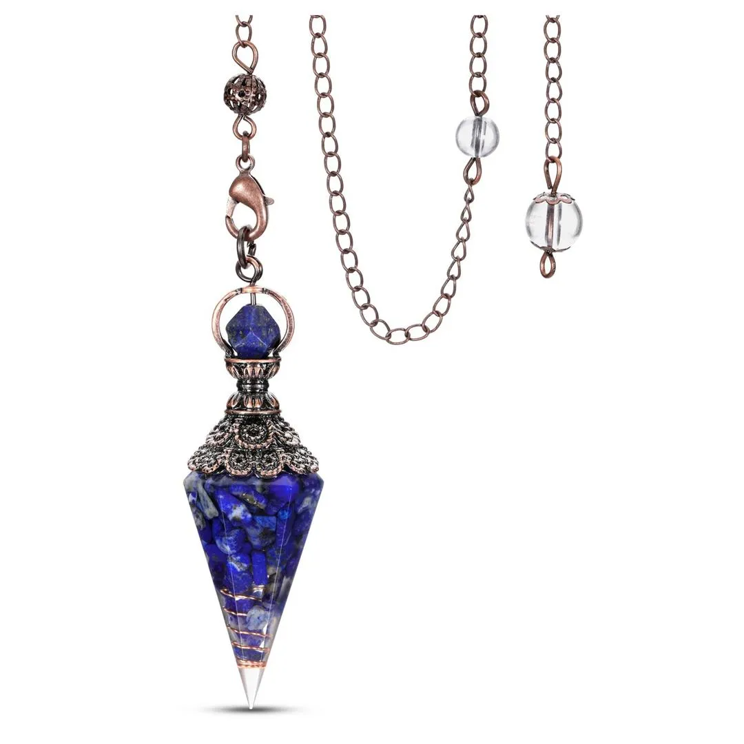 Healing Crystal Pendulums for Dowsing Divination | Jovivi