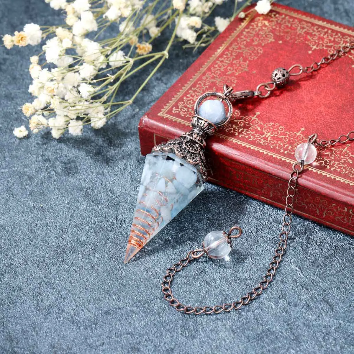 Healing Crystal Pendulums for Dowsing Divination | Jovivi
