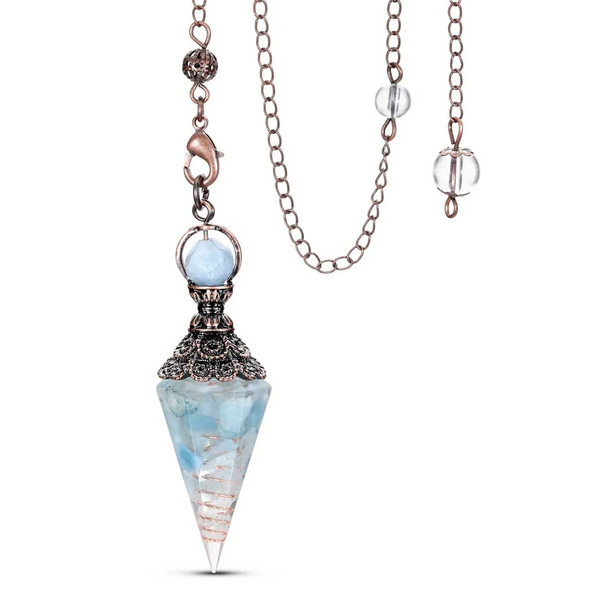 Healing Crystal Pendulums for Dowsing Divination | Jovivi