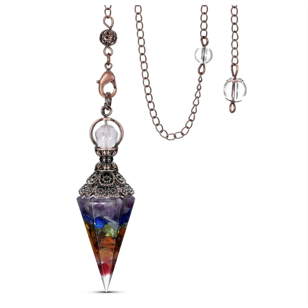 Healing Crystal Pendulums for Dowsing Divination | Jovivi