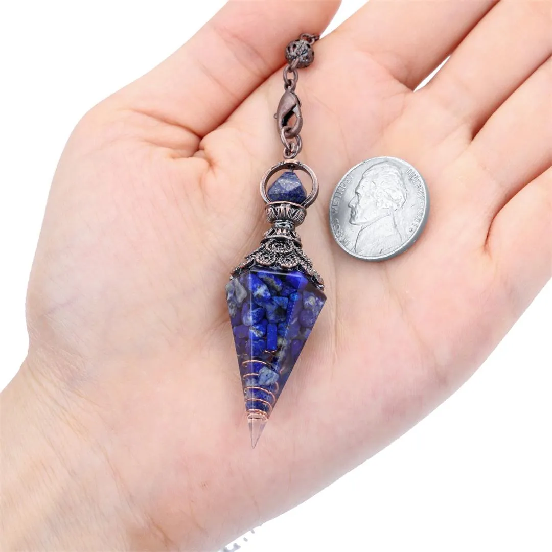 Healing Crystal Pendulums for Dowsing Divination | Jovivi
