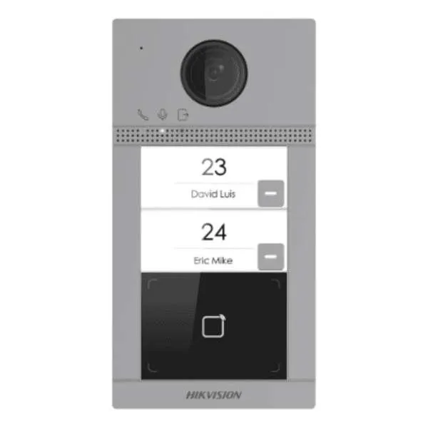 Hikvision IP Villa Door Station, 2 Button, DS-KV8213-WME1(B)
