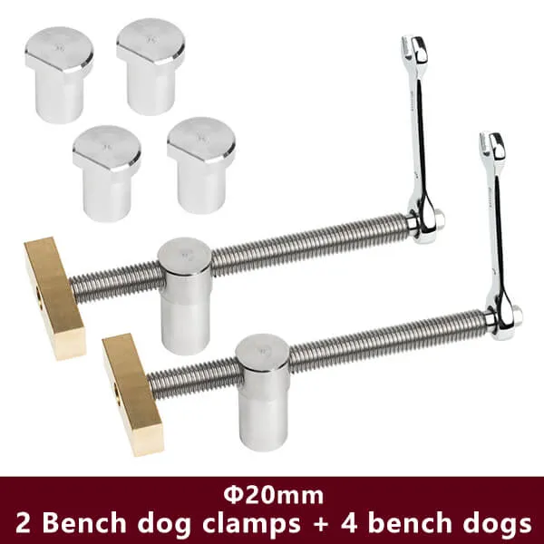 Levoite™ Adjustable Workbench Bench Dog Screw Clamp Workbench Stop