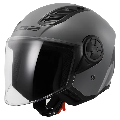 Ls2 Of616 Airflow Open Face Helmets Nardo Grey-06
