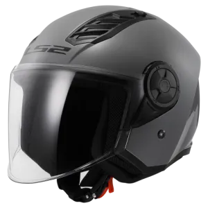 Ls2 Of616 Airflow Open Face Helmets Nardo Grey-06