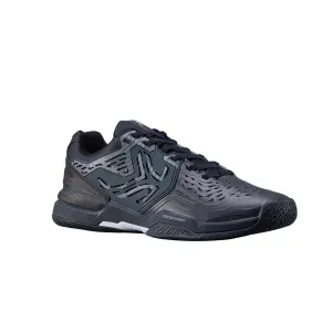 Men's tennis shoes - TS560 Multicourt Black ARTENGO, charcoal grey/black/light grey