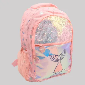 Mermaid Salmon 17 Inches Backpack