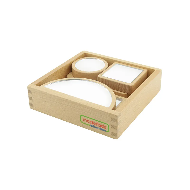 Mirror Block and Dry Erase Block Set 6-piece