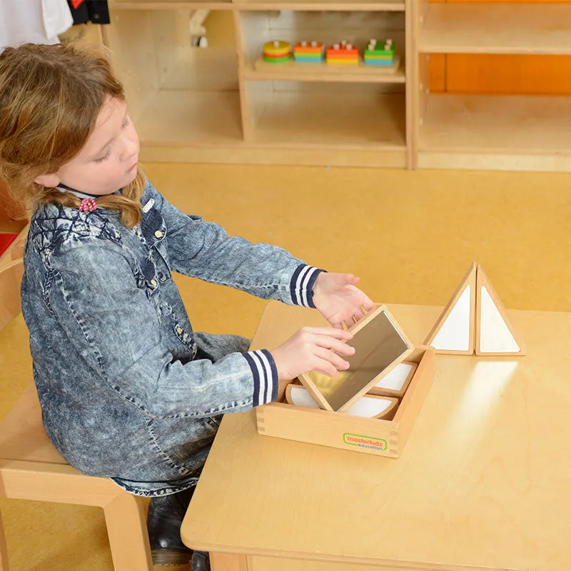 Mirror Block and Dry Erase Block Set 6-piece