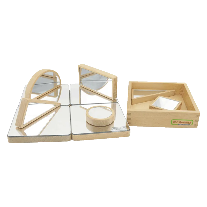 Mirror Block and Dry Erase Block Set 6-piece