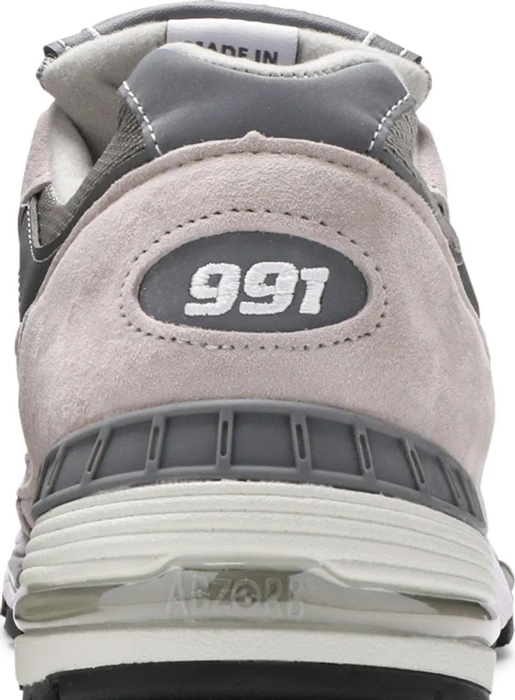 New Balance 991 Made in England 'Grey White' Sneakers