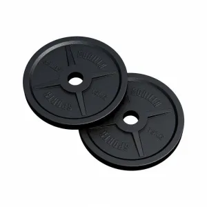 Olympic Cast Iron 30KG Weight Plate Set 50/51 mm - 2x 15KG